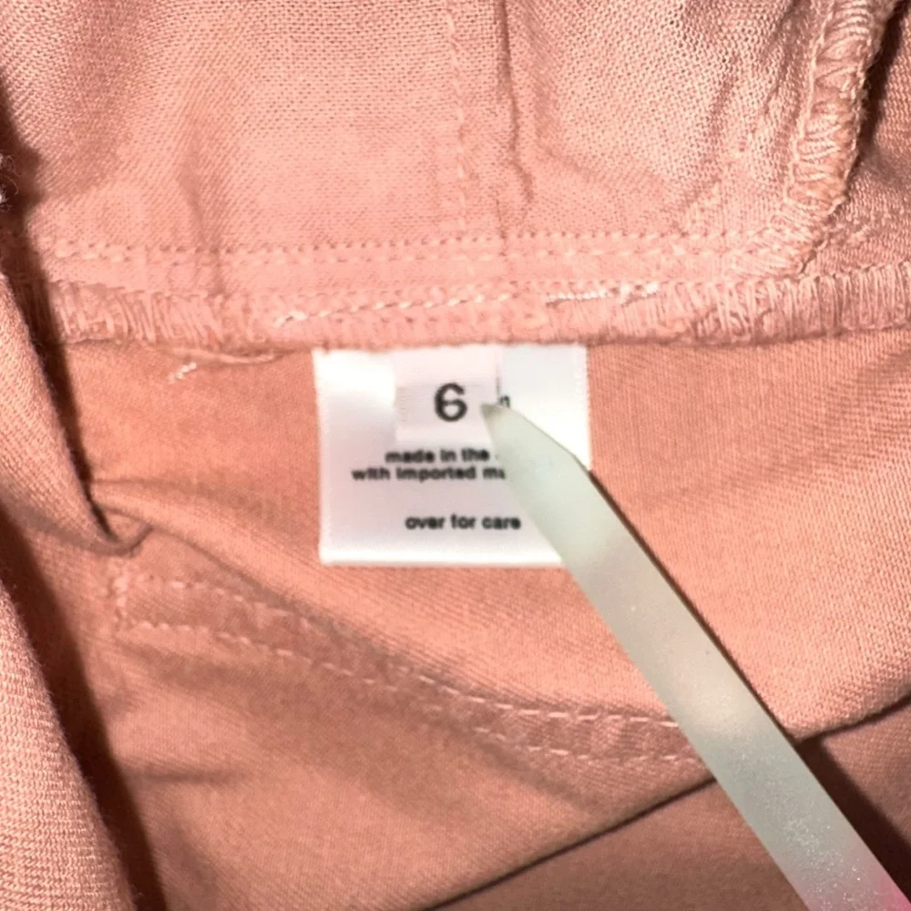 Rachel Comey Irolo Paperbag Dusty Rose Belted High Rise Poplin Pants 6 - Picture 7 of 10